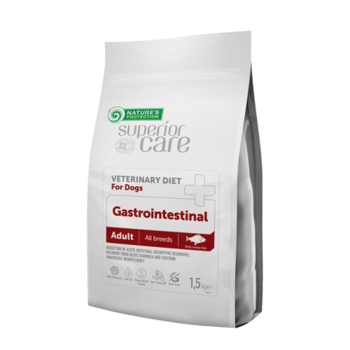Nature's Protection Dog 保然狗糧 INT 獸醫護理系列 腸胃調理配方 白魚 全犬種 Superior Care - Gastrointestinal 10kg (訂貨需時2-3天)
